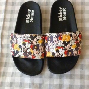 Mickey Mouse flip flops